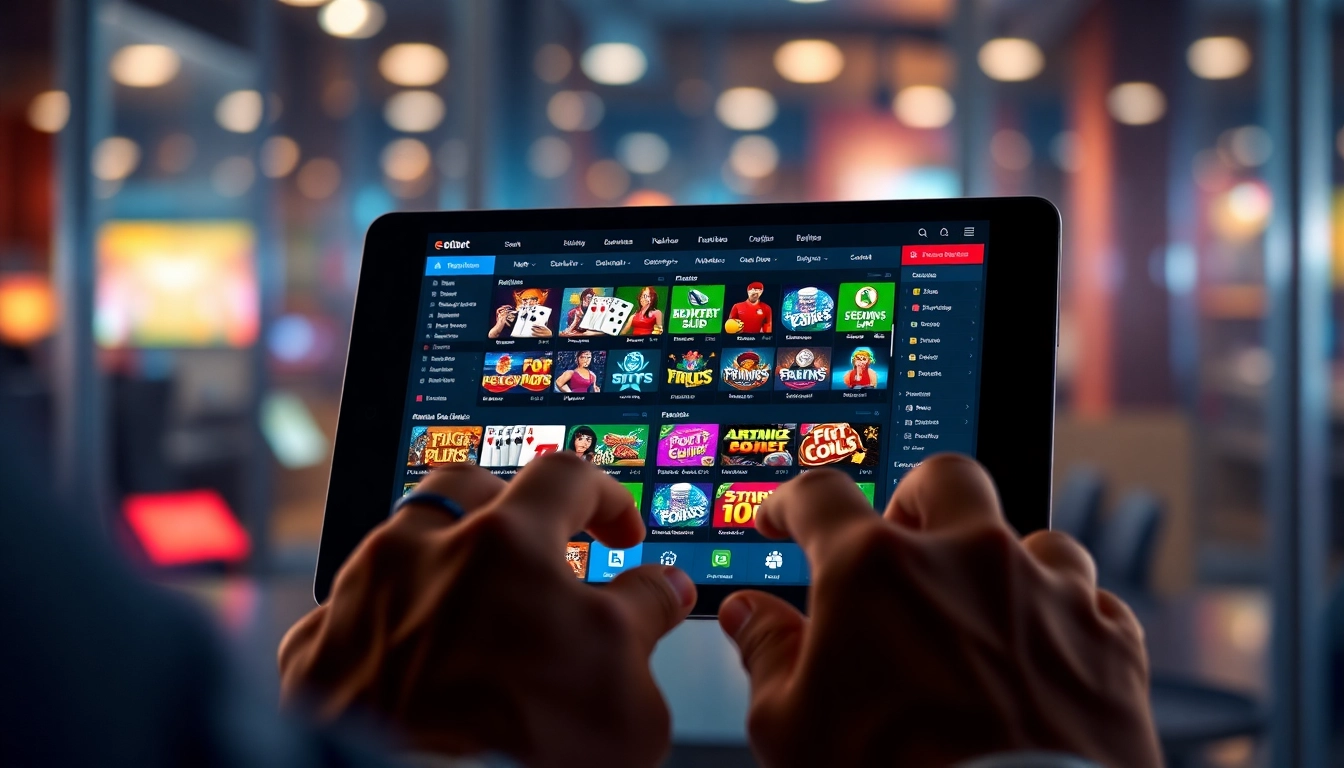 Explore the vibrant online betting interface of stimmgewitter.org offering diverse gaming options.