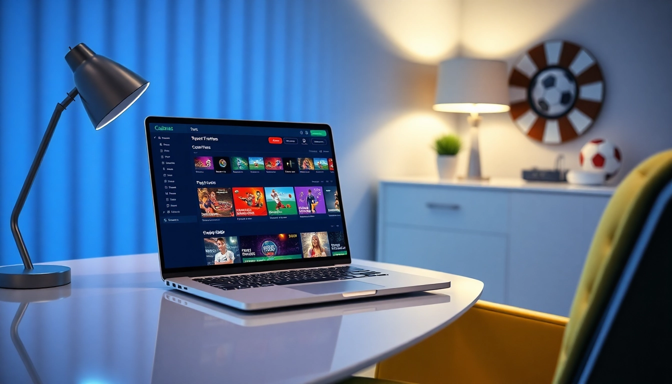 Interactive interface of 8xbet.com.se showcasing dynamic sports betting options and casino games.