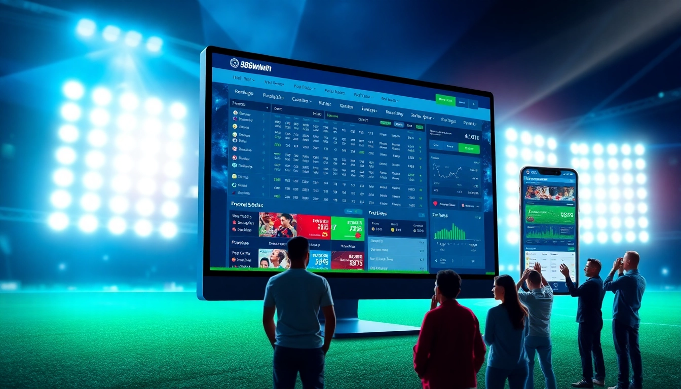 Engaging online sports betting interface of 98winwin.live showcasing vibrant design and live betting features.